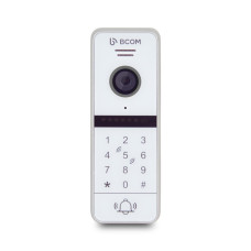 Відеопанель BCOM BT-400FHD-AC White з вбудованою клавіатурою і зчитувачем Mifare