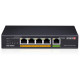 Некерований PoE-комутатор Provision-ISR POES-0460G+1G(HPD)-V2 з 4 портами PoE