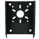 Кронштейн Hikvision DS-1275ZJ-S-SUS black (Україна) для встановлення на стовп