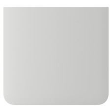 Кнопка Ajax SideButton (1-gang) vertical white для одноклавішного вимикача