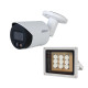 Комплект: IP-відеокамера 4 Мп Dahua DH-IPC-HFW2449S-S-IL (2.8 мм) з подвійним підсвічуванням + ІЧ-пр