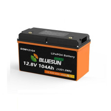 Акумулятор LiFePO4 (літій залізо фосфатний) 12.8В 104А·год Bluesun BSM12104 LFP