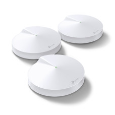 Домашня Mesh Wi-Fi система TP-LINK DECO M9 plus 3PK AC2200 2xGE LAN/WAN 1xUSB 2.0 MU-MIMO Zigbee 3-b