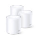Домашня Mesh Wi-Fi система TP-LINK DECO X20 3PK AX1800 1xGE LAN 1xGE WAN MU-MIMO OFDMA (DECO-X20-3-P