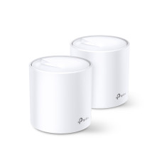 Домашня Mesh Wi-Fi система TP-LINK DECO X60 2PK AX3000 1xGE LAN 1xGE WAN MU-MIMO OFDMA (DECO-X60-2-P