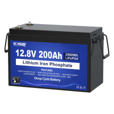 Акумулятор LiFePO4 DC HOUSE 12.8V 200Ah (ECO-LFP12200)