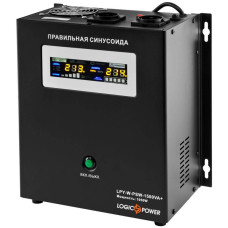 Джерело безперебійного живлення Logicpower LPY-W-PSW-1500VA+ (1050W) лінійно-інтерактивне з правильн