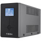 Джерело безперебійного живлення Vinga VPC-1200MU 1200ВА / 720 Вт з LCD-дисплеєм з USB у металевому к