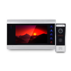 Комплект відеодомофону JT203HD Kit: Wi-Fi відеодомофон 7", відеопанель, картка пам'яті 32 ГБ у компл