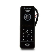 Відеопанель BCOM BT-400FHD-AC Black з вбудованою клавіатурою і зчитувачем Mifare
