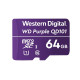 Картка пам'яті Western Digital MICRO SDXC 64GB UHS-I WDD064G1P0C WDC спеціалізована для відеоспостер