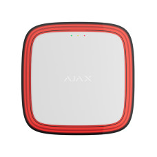 Бездротовий адресний пожежний оповіщувач Ajax EN54 FireProtect (VAD) Jeweller white світловий