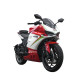 Електроскутер TV8 FST 3000W 72V 60Ah red & white