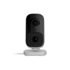 Wi-Fi камера відеоспостереження Ajax IndoorCam white з ІЧ датчиком руху та вбудованим ШІ