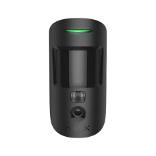Бездротовий датчик руху Ajax MotionCam HDR (PhOD) Jeweller black з фотофіксацією за тривогою та за з