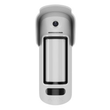 Бездротовий вуличний датчик руху Ajax MotionCam Outdoor HighMount (PhOD) Jeweller White з фотофіксац