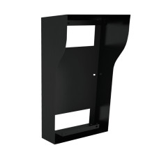 Монтажна коробка з козирком Bas-IP BR-AV8 (black) для накладного монтажу індивідуальних IP-відеопане