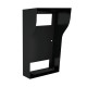 Монтажна коробка з козирком Bas-IP BR-AV8 (black) для накладного монтажу індивідуальних IP-відеопане