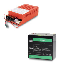 Комплект безперебійного живлення БП Faraday Electronics UPS 85W Smart ASCH PL (LFP) + літієвий (LiFe