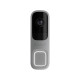 Відеодзвінок Ajax DoorBell grey з вбудованим штучним інтелектом, ІЧ-сенсором та керуванням у застосу