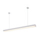Світильник лінійний LIGHTWELL LW-LINE-SQ-36W-B 6500K 1200 х 130 х 40