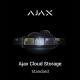 Ajax Cloud Storage Standard (1 камера, 600 хвилин, 7 днів): захищене хмарне сховище для зберігання п