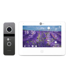 Комплект відеодомофона Neolight NeoKIT HD Pro Graphite: відеодомофон 7" з детектором руху і 2 Мп від