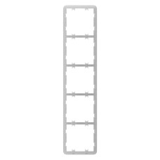 Рамка Ajax Frame (5 seats) vertical для п'яти розеток або вимикачів