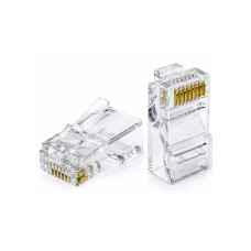 Конектор RJ45 8P8C 50 mkm 5E категорія P88U-C5E (100 шт.)