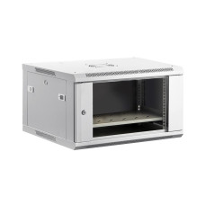 Шафа комутаційна настінна AXON LINK ALP-6406-G 6U 600x450x370 мм, сіра