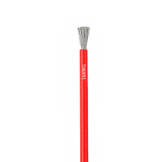 Силіконовий кабель Silicone wire 14AWG red багатожильний гнучкий (1 метр)
