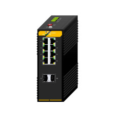 1G індустріальний PoE комутатор L2 Lite AL SW-8P2SGI-L2L, 8*1000Mbps PoE Port, 2*1000Mbps SFP Slot,