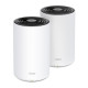 Домашня Powerline Mesh Wi-Fi система TP-LINK DECO PX50 2PK AX3000, 3xGE LAN/WAN, Powerline G1500