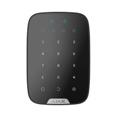 Бездротова сенсорна клавіатура Ajax Keypad Plus (8EU) black (розпродаж 844) зі зчитувачем карток Pas