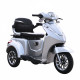 Електроскутер VISTA-2 (T408-2) срібло 1000Вт 60В 20А·год, максимальна швидкість 25 км/год