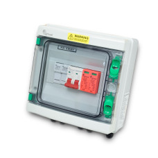 Сонячна PV розподільна коробка LQX1/1DC500VB1-1532-PG, DC 500В 1 вхід 1 вихід, з блискавкозахистом