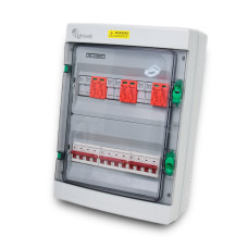 Сонячна PV розподільна коробка LQX3/3DC1000VB1-1532-PG, DC 1000В 3 входи 3 виходи, з блискавкозахист