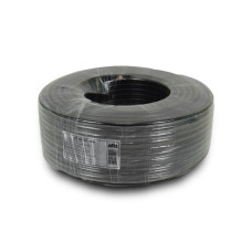 Кабель коаксіальний RG690-Cu+2*0.5 PE, зовнішній комбінований, бухта 100 м
