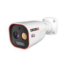 IP-відеокамера 5 Мп Provision-ISR BMH-THERMAL-7-V2 теплова (7 мм) + оптична (8 мм) для системи відео