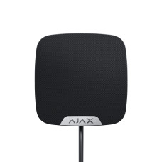 Дротова кімнатна сирена Ajax HomeSiren Fibra black