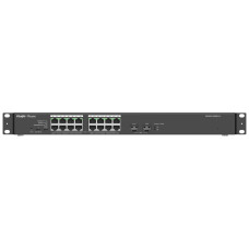 Некерований PoE-комутатор Ruijie Reyee RG-ES118GS-P-L з 16 портами PoE