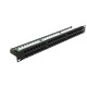 Патч-панель Hypernet 48 портів UTP 1U кат. 6е 19" PP-KUTP6-48-1U
