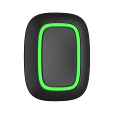 Бездротова тривожна кнопка Ajax Button S Jeweller black