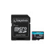 Карта пам'яті Kingston microSDXC 256GB Canvas Go! Plus G4 Class 10 UHS-I U3 V30 A2 + SD-адаптер (SDC