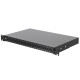 Патч-панель 24 порти SC-Simpl./LC-Dupl./E2000, пуста, кабельні вводи для 6xPG13.5 та 6xPG11, 1U, чор