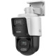 IP Speed Dome відеокамера 4 Мп Hikvision DS-2SE3C404MWG-E/14  (2.8 мм + 2.8-12 мм) з двома об'єктива