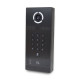 Багатоабонентська IP-виклична панель Bas-IP AV-09KFBI (black) зі зчитувачем UKEY та розпізнаванням о