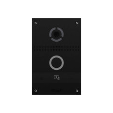 IP панель виклику Bas-IP AV-08FBL  black з розпізнаванням облич і зчитувачем UKEY