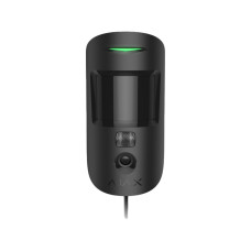 Дротовий датчик руху Ajax Superior MotionCam (PhOD) Fibra black з фотоверифікацією за запитом і за с
