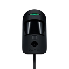 Дротовий датчик руху Ajax Superior MotionCam Fibra black з підтримкою фотоверифікації тривог